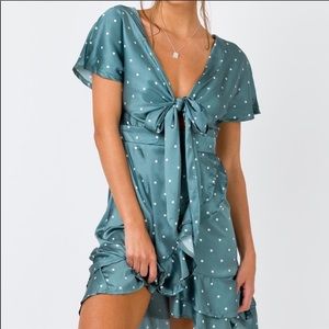 Princess prolly polka dot tie dress